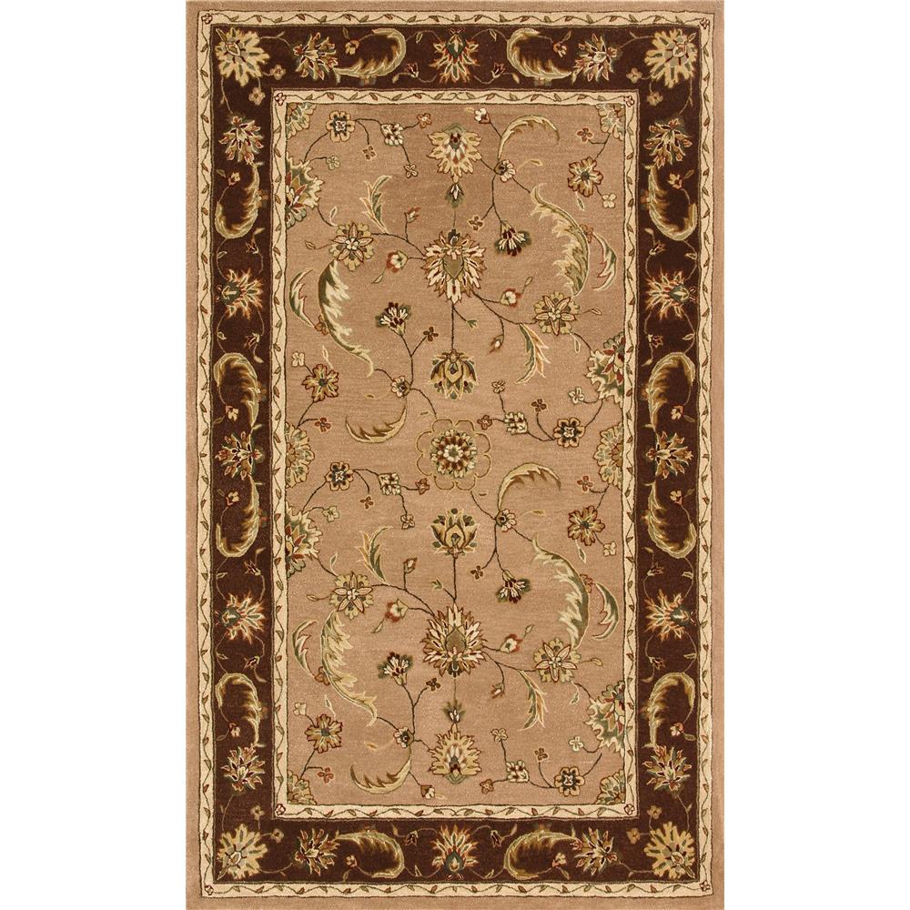 Dynamic Rugs 70113-108 Jewel Collection 5 Ft. X 8 Ft. Rectangle Rug in Sand